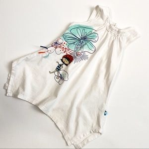 Deux Par Deux Tank Top. Size 4T